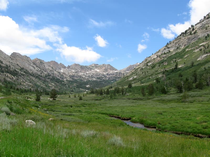 Lamoille Canyon In The Ruby Mountains