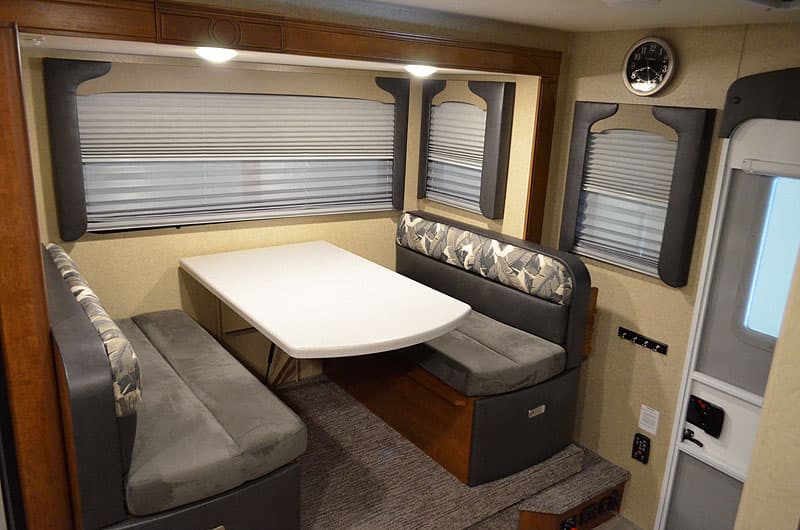 Lance truck campers have reversible cushions