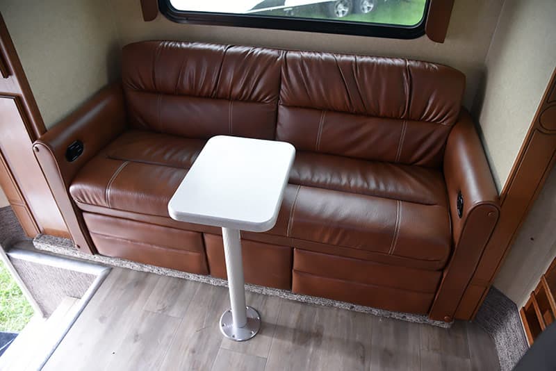 Sofa in the 2017 Lance 1172 in Roadster