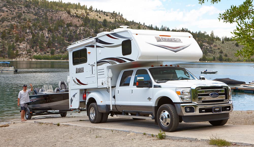 Lance 1062 - Double-Slide, Dry Bath Truck Camper