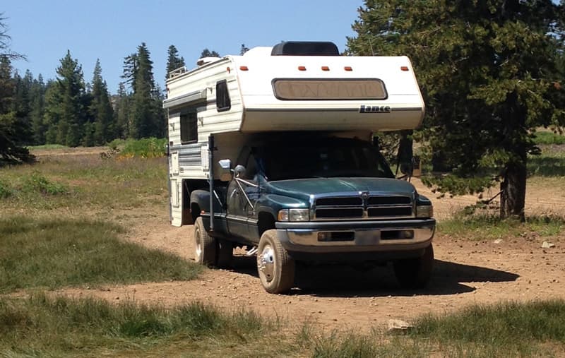 Lance LC 980 And Dodge Truck