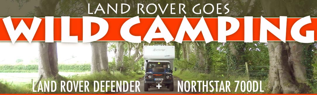 Landrover camping across Europe