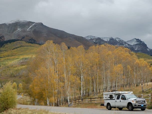 #342 - John DorrerLast Dollar Road, Telluride, Colorado2013 Ford F-2502014 FWC GrandbyCamera Used - Nikon D-50This picture was taken along Lost Dollar Road outside Telluride, Colorado.