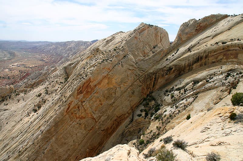 Looking South at the Waterpocket Fold