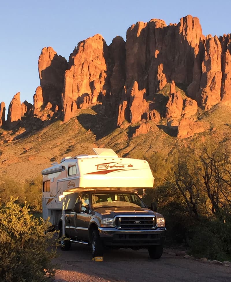 Lost Dutchman State Park Camping Arizona