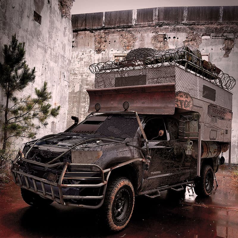 Mad Max truck camper