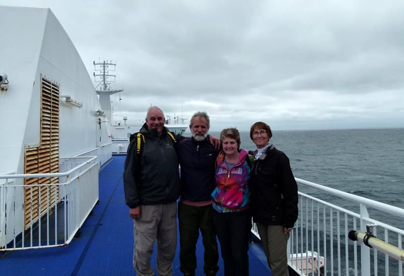 MV Highlander ferry ride Newfoundland