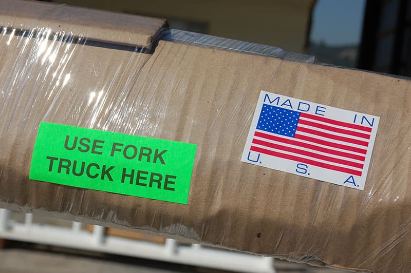 Made in USA sticker Stable Lift