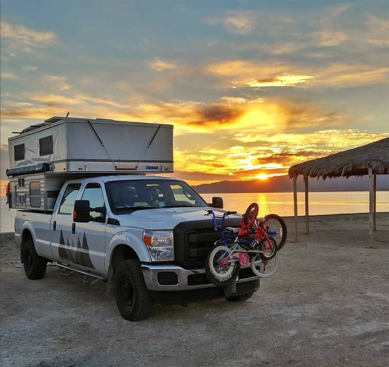 Mali-Mish in Mexico beach camping