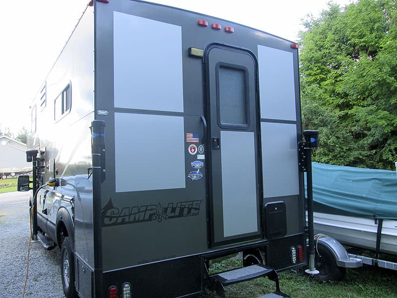 CampLite camper new exterior color