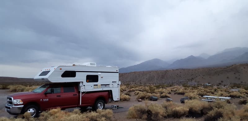 Mesquite Springs Campground in Death Valley National Park