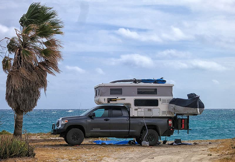 Cabo Pulmo camping, Mexico