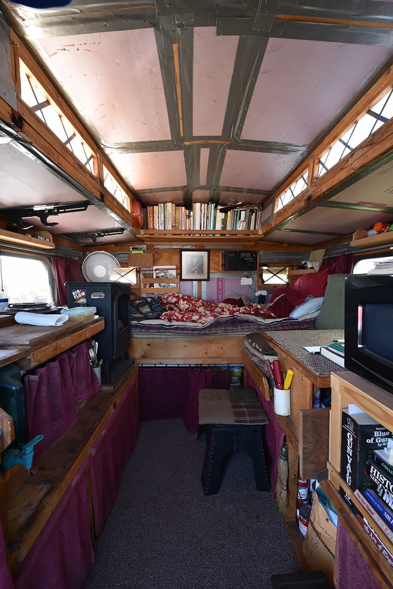 Gypsy Truck Camper Inside