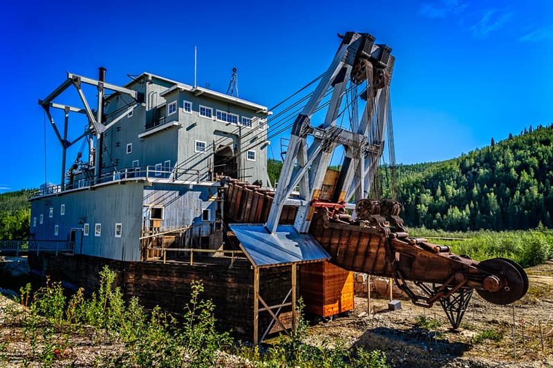 Dredge no 4, Dawson City, Yukon