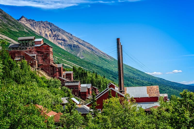 14 story Kennecott mill, Alaska