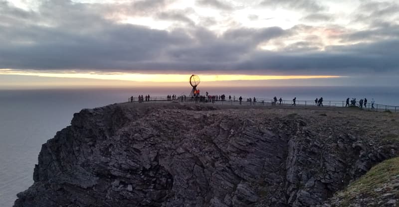 Midnight At Nordkapp