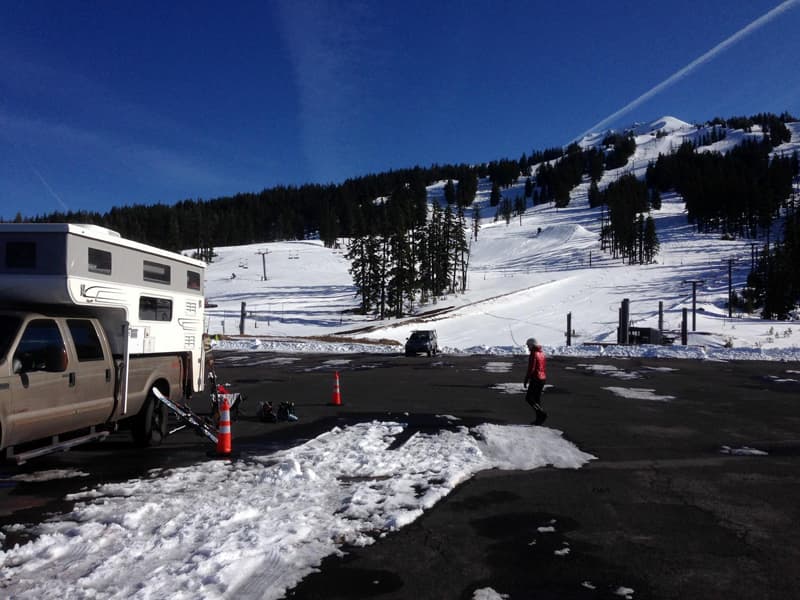 Mt Bachelor camping