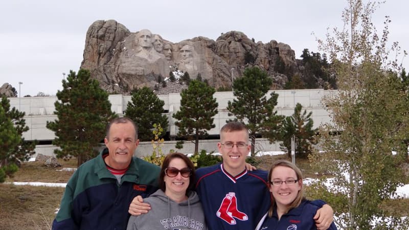 Mt Rushmore Coushaine Family