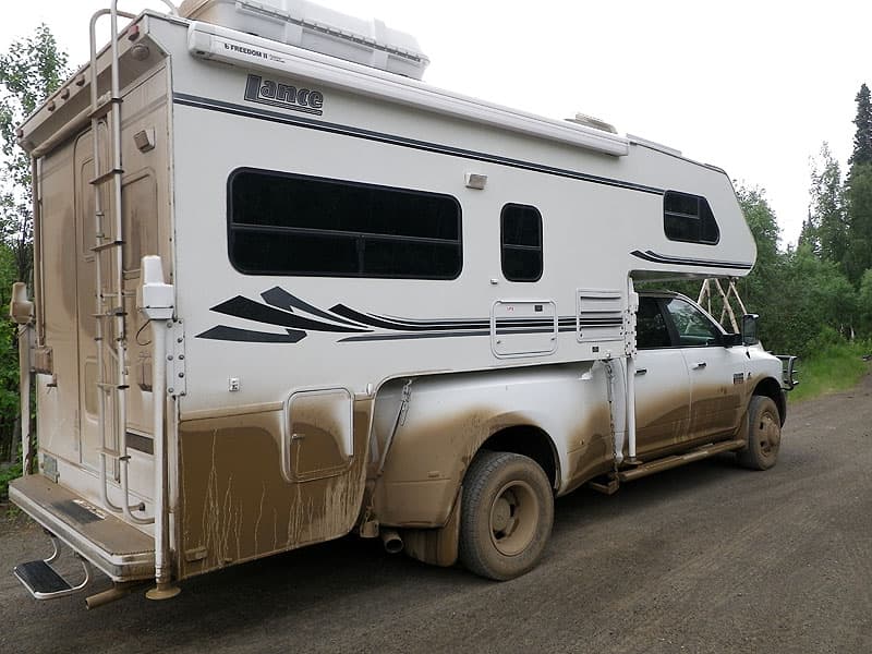 Muddy camper