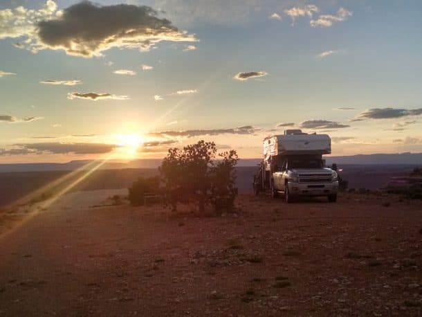 #282 - Bill SunburyMuley Point, Utah2013 Chevrolet Silverado1998 Shadow CruiserCamera Used - PhoneWe were ending the last of our three month camping tour and starting to head home when we decided to go back to Muley Point to boondock one last night in paradise.  We have camped there a couple of times before and after driving Moki Dugway.  Beautiful place!