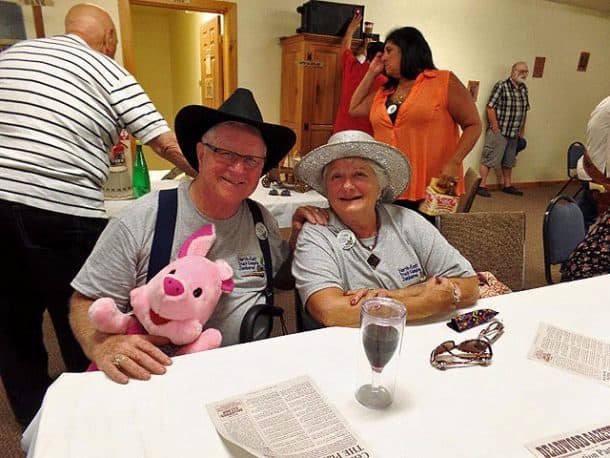 Gary and Cinda Whistler with Maxwell, photo taken by Gus Postreich
