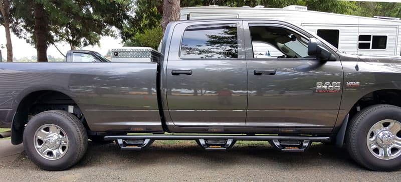 N fab full length 3-steps running boards-Klukas