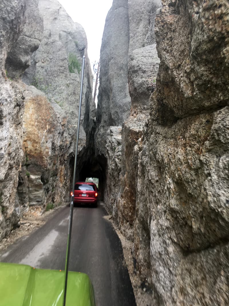 Narrow Tunnels Black Hills South Dakota