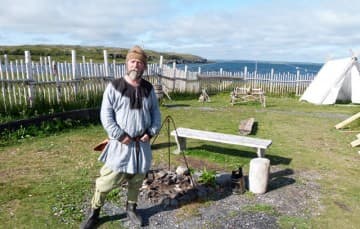 L’Anse Aux Meadows Viking settlement, Newfoundland