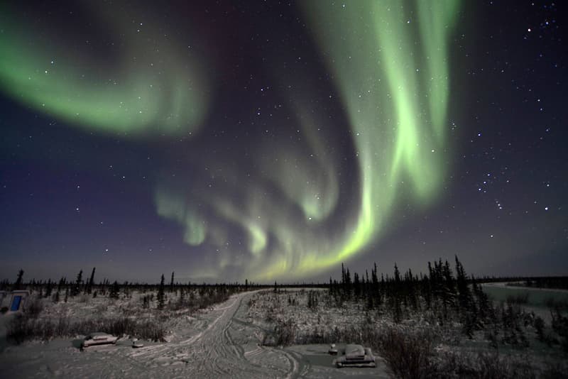 Nihtak Day Use Park, 17 km south of Inuvik, Northwest Territories