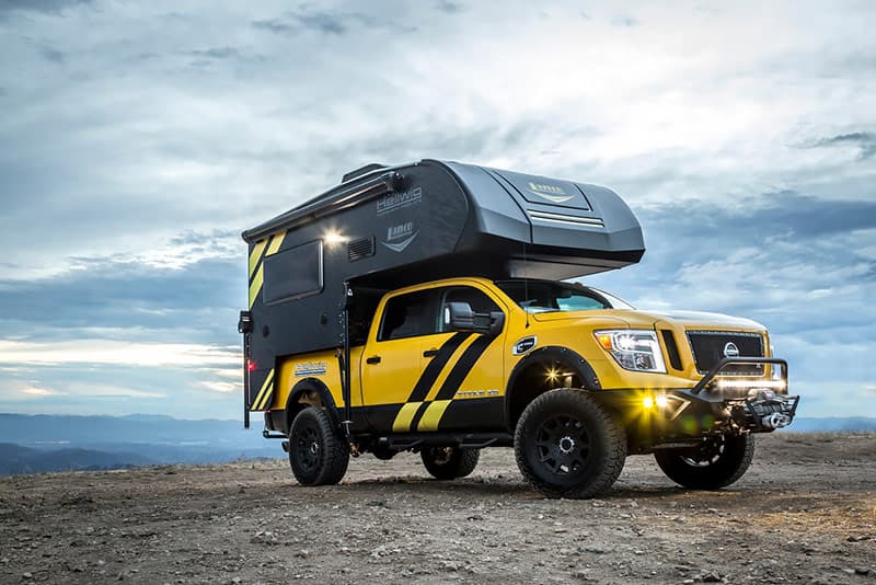 Nissan Titan Truck Camper for SEMA