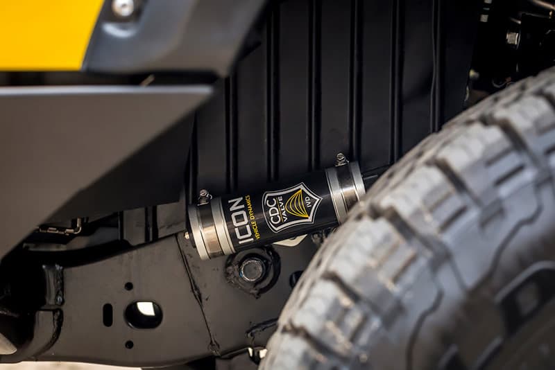 Icon shocks on Nissan Titan