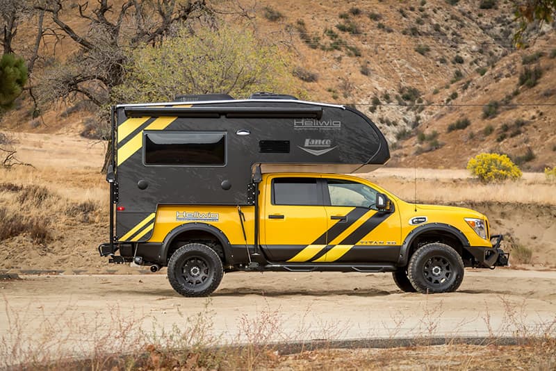 Nissan Titan with Lance 650 camper