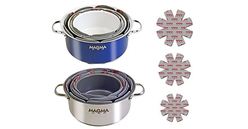 Magma Stainless Steel Stackable Pots for Camping, Review 