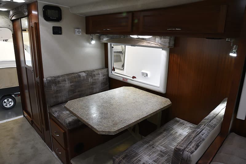 Northern Lite 10-2EX dinette is bigger