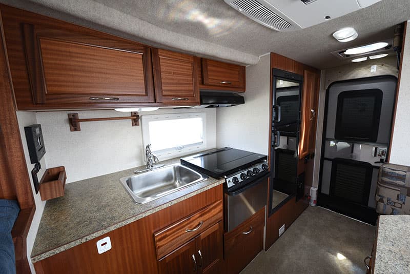 Northern Lite Camper Sapele cabinetry