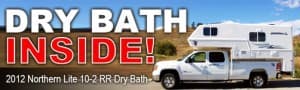 Northern Lite dry bath truck camper