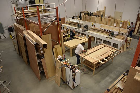 Factory Lift Cabinet Shop