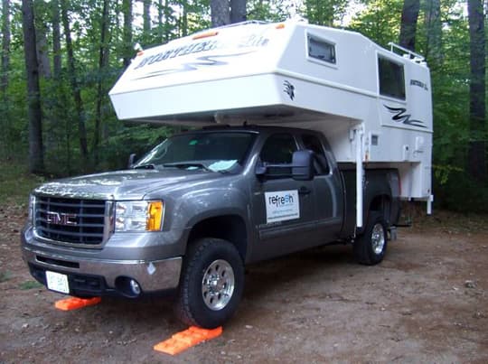 open-road-life-Northern-Lite-campsite