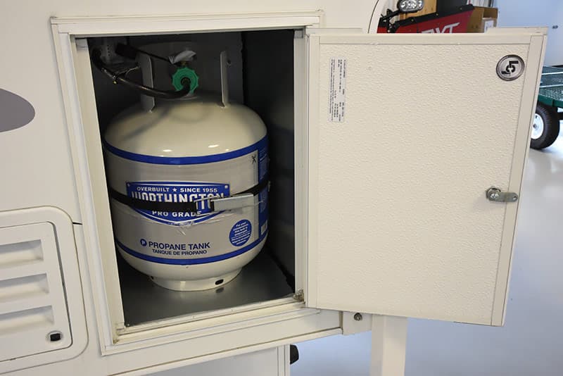 Northstar 650SC propane tank