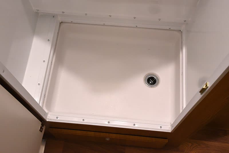 Northstar 650SC Bathroom pan out