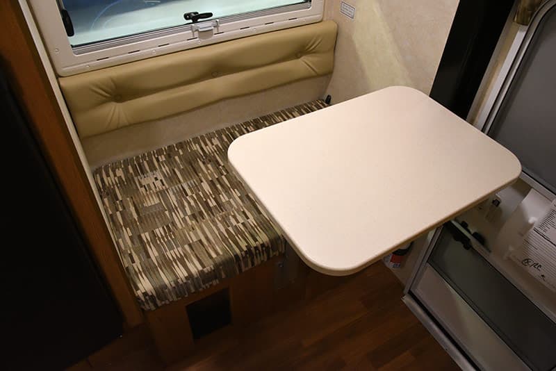 Northstar 650SC dinette table ready