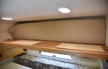 Upper Bunk Panels in Northstar Vista