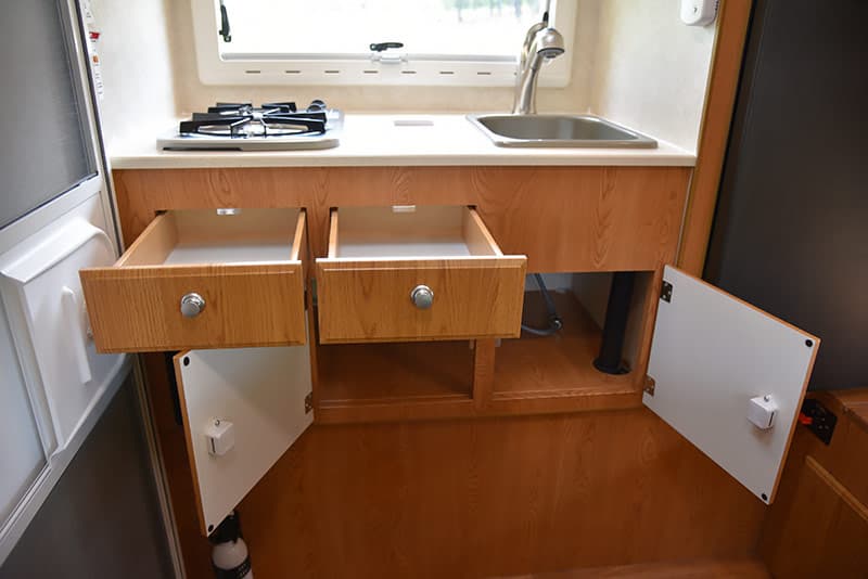 Kitchen drawers in the Northstar Vista