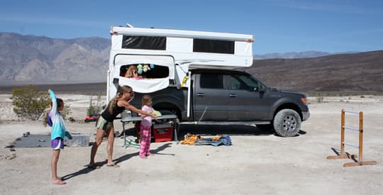 off-grid-kids-Saline-Valley-ladder-golf