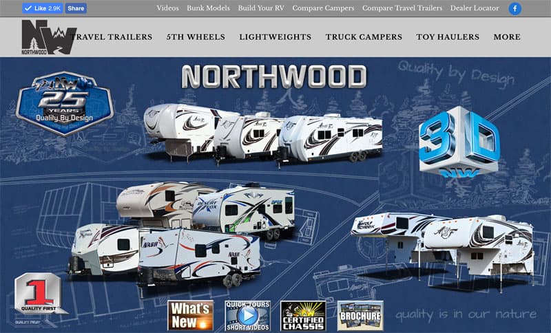 Northwood 3D icon homepage website