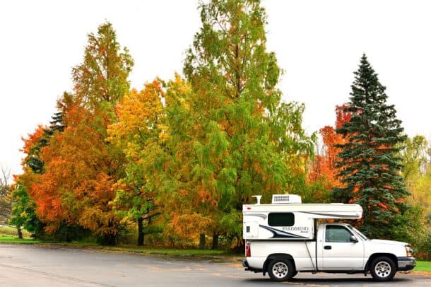 #112 - Thomas ComptonOak Harbor, Ohio2005 Chevy Silverado2011 Palomino Bronco 800Camera Used - Nikon D7100My spring birding and truck camping trip got delayed because the truck needed new brake lines.  So, I took it in the fall.  Little did I know how fabulous the fall colors would be.  This was taken at Magee Marsh wildlife area in Ottawa county, outside the migratory bird center.