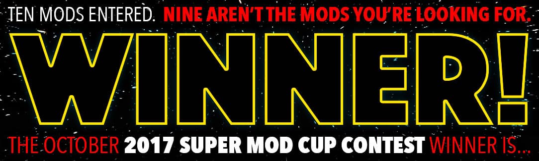 October 2017 Super Mod Winner