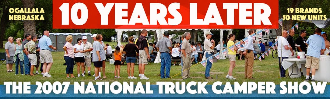 Ogallala Truck Camper Show, ten years later