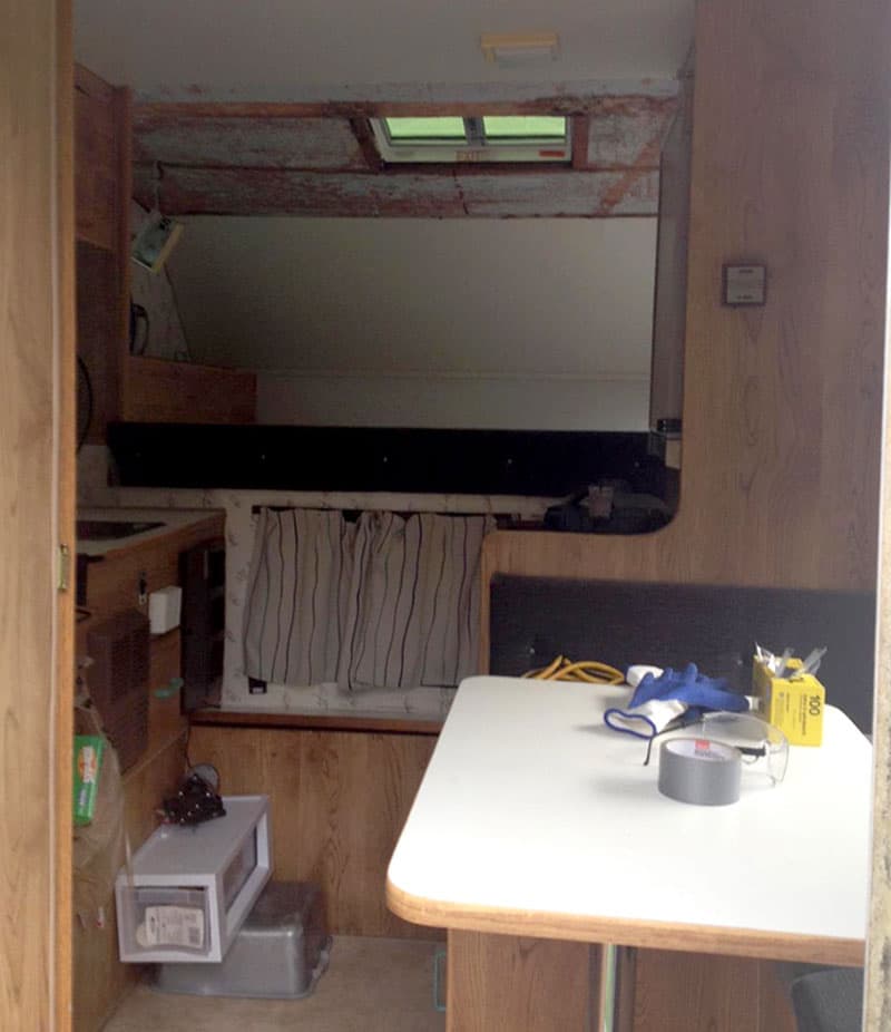 Okanagan Camper Before Remodeling