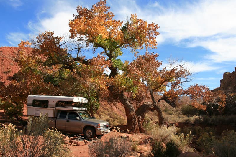 Onion-Creek-Road-Campsite-Utah